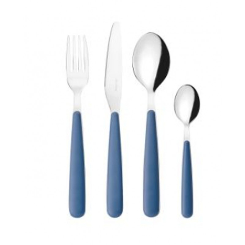 Ménagère 24 pièces POP bleu Guzzini