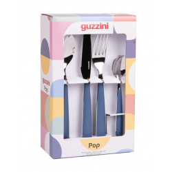 Ménagère 24 pièces POP bleu Guzzini