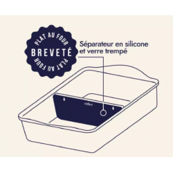 Séparateur ajustable pour plat four COOKUT