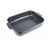 Appolia ardoise 36cm plat rect PEUGEOT