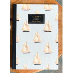 carnet Bateau PM Bleu coquille