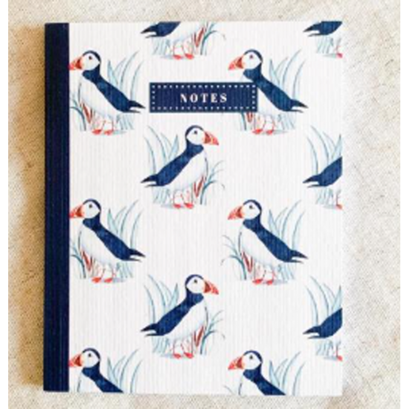 carnet Macareux PM Bleu coquille