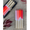 4bougies Red lights Pink Stories
