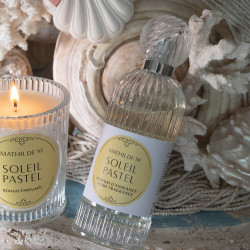 Bougie parfumée les Intemporelles 145g Soleil Pastel