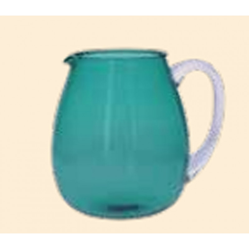 Pichet 2.5l TURQUOISE ROSE ET TULIPANI