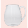 Pichet 2.5l transparent ROSE ET TULIPANI