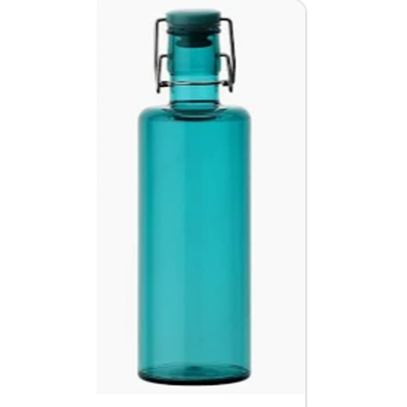 Bouteille 1l TURQUOISE ROSE ET TULIPANI