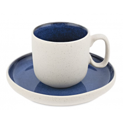 Tasse/soucoupe Arpeggio Bleu ROSE ET TULIPANI