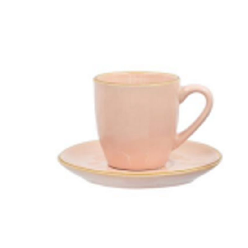 Tasse/soucoupe Rose 90ml concerto ROSE ET TULIPANI