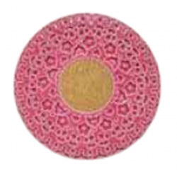 Dessous de plat dentelle rose DURO