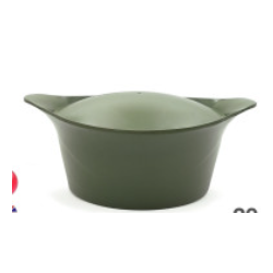 L'incroyable cocotte verte 20 cm COOKUT