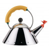 Bouilloire sifflet oisillon JAUNE ALESSI