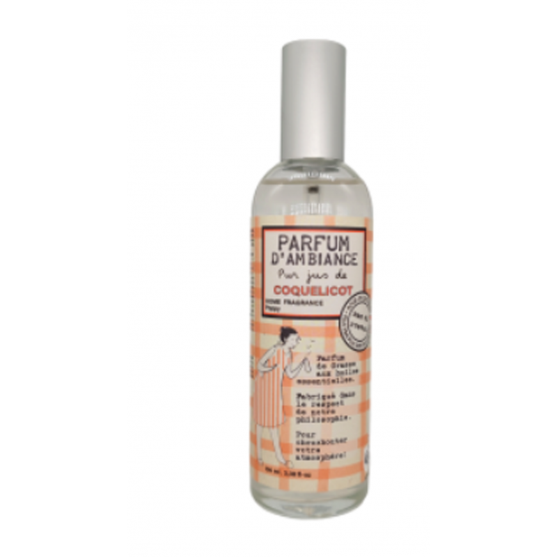 Parfum ambiance coquelicot 100 ml Mas du Roseau
