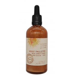 Huile pailletée monoï 100ml MAS DU ROSEAU