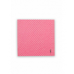 Serviette damier fushia A l'aise Breizh