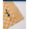 Serviette damier miel A l'aise Breizh (copie)