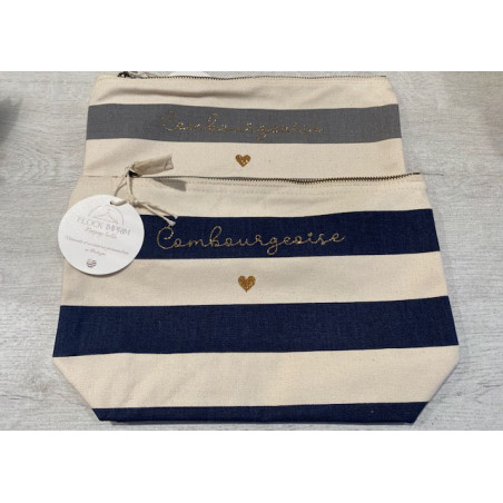 trousse rayée Doloise