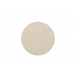 set de 4 dessous de verre trudo 10 cm creme