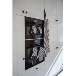 2 Gants de cuisine TOLEDO 17*33 cm noir
