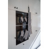 2 Gants de cuisine TOLEDO 17*33 cm noir