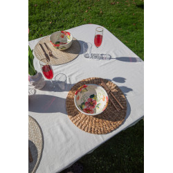 Set de table rond Jacinthe d'eau 36 cm