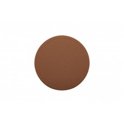 set de 4 dessous de verre trudo 10 cm caramel