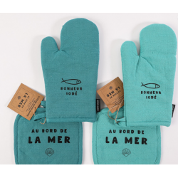 lot gant manique "Mer" S.janiere