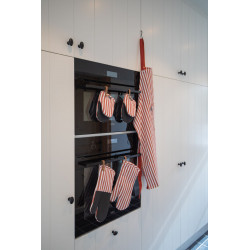2 Gants de cuisine  YINTE 17*33 CM BURNTBRICK