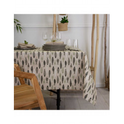Nappe enduite SARDINE EMERAUDE 250*150
