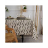 Nappe enduite SARDINE ronde 155 EMERAUDE