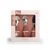 set de couverts silicone Apres la pluie  Moulin Roty