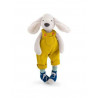poupee chien Pilou jaune Puce et Pilou Moulin Roty