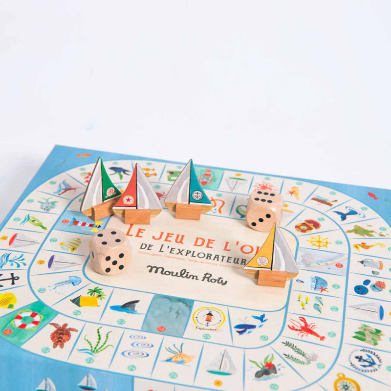 jeu de l'oie MOULIN ROTY