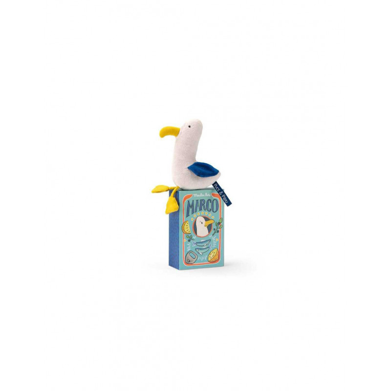 poupee hochet goeland Marco MOULIN ROTY