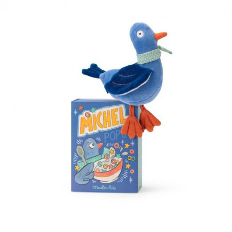 poupee hochet pigeon Michel MOULIN ROTY