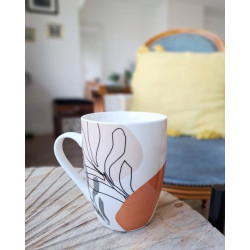 mug 350ml terracota
