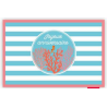 Carte anniversaire corail