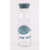Carafe 1 litre horizon bon vent bouchon liège bleu