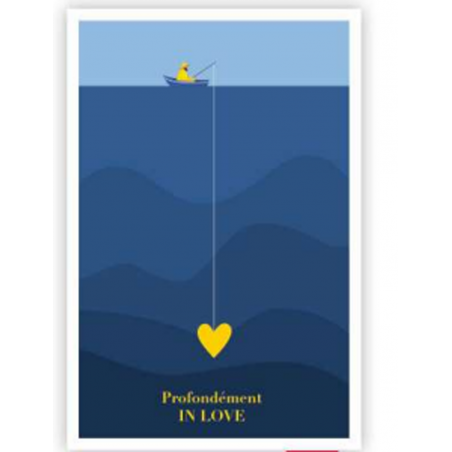 Carte profondément IN LOVE