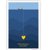 Carte profondément IN LOVE