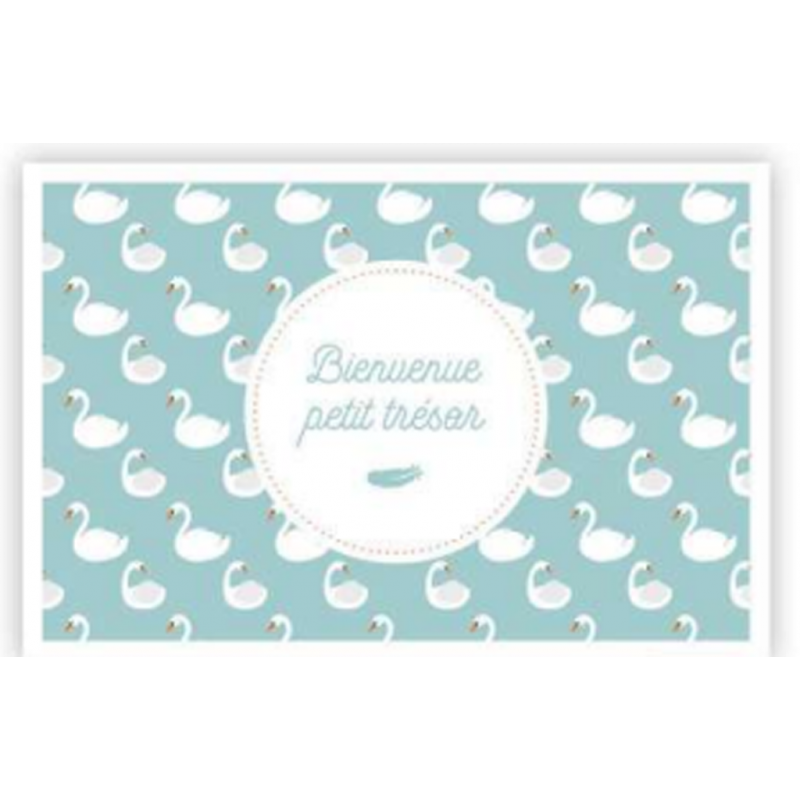 Carte Bienvenue Petit Trésor