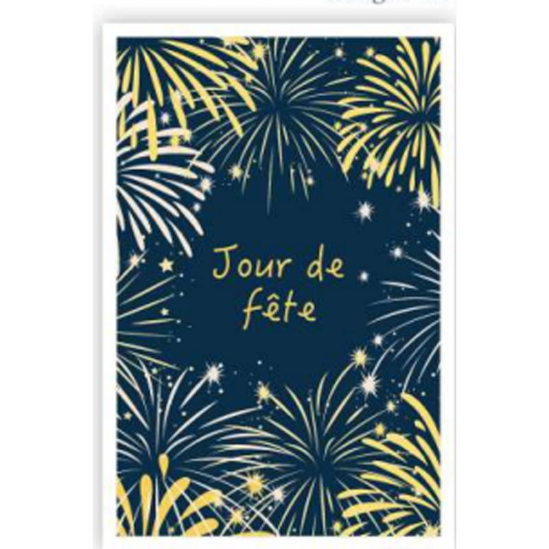 Carte Jour de fête