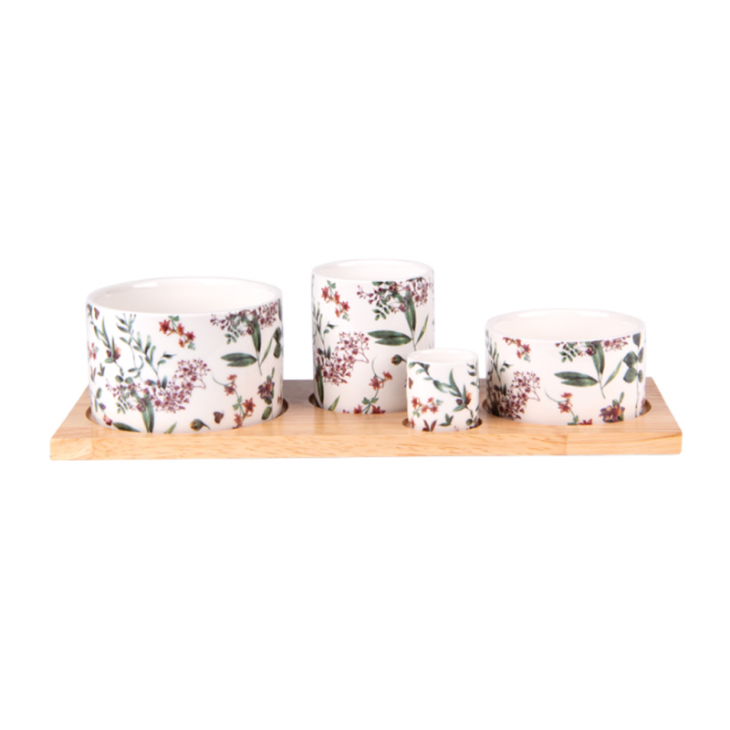 4 pièces CHAMPETRE Set apéro BASTIDE