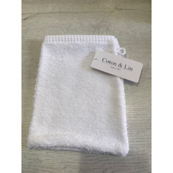 Gant blanc VENUS COTON ET LIN