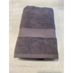Serviette de toilette 50* 100 Anthracite VENUS COTON ET LIN