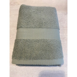 Serviette de toilette 50* 100 olive VENUS COTON ET LIN