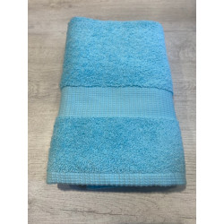 Serviette de toilette 50* 100 Turquoise VENUS COTON ET LIN