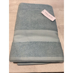 Drap de douche celadon 70*140 cm VENUS COTON ET LIN