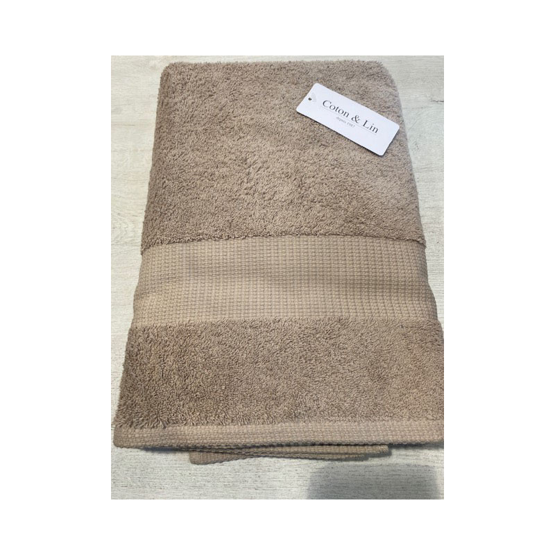 Drap de douche chanvre 70*140 cm VENUS COTON ET LIN
