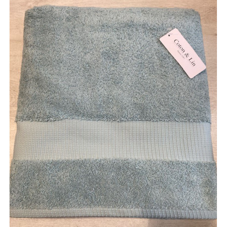 Drap de bain 100* 150  Celadon VENUS COTON ET LIN (copie)